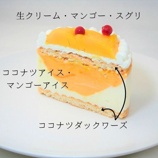 アイスケーキ ココナツマンゴー